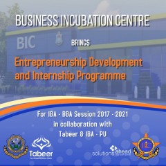 Entrepreneurship Development and Internship Program BIC-PU