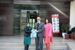 Prof Dr. Dil Muhammad Malik visits IBA