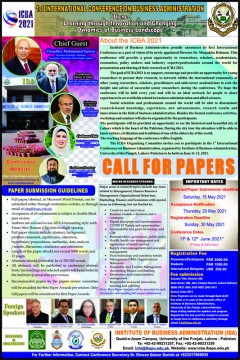 International Conference on Business Administration ICBA 2021