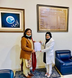 Congratulation Prof. Dr. Yaamina Salman